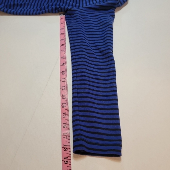 Liz Claiborne XL Long sleeve sweatshirt with front pockets. Black and blue - Picture 5 of 14